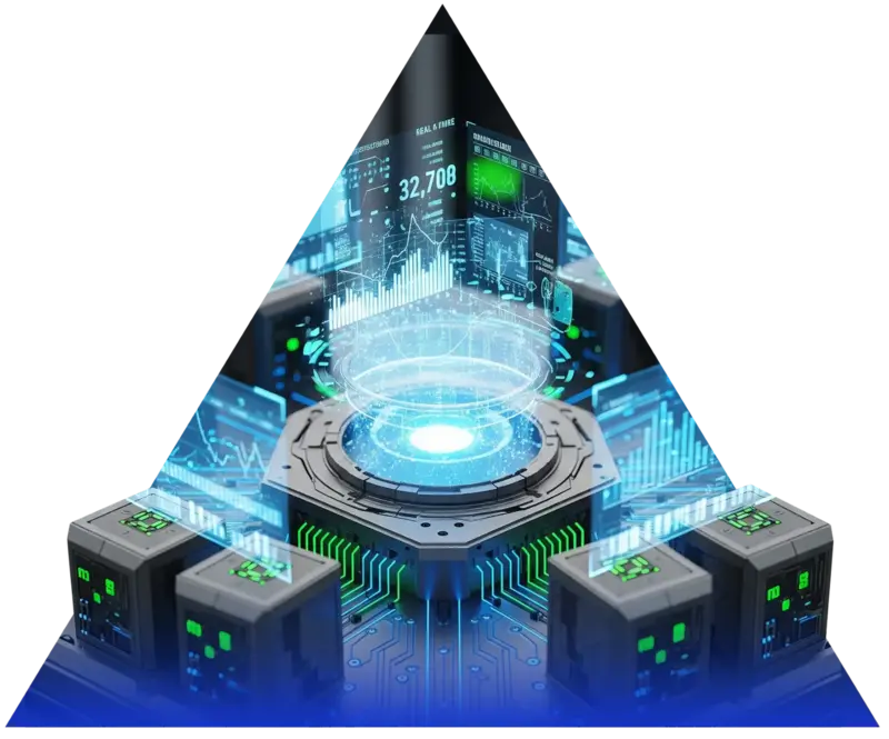 Illustration representing trust and innovation